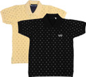 NeuVin Boys Printed Cotton Blend Regular T