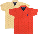 NeuVin Boys Printed Cotton Blend Regular T