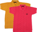 NeuVin Boys Printed Cotton Blend Regular T