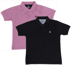 NeuVin Boys Self Design Cotton Blend Regular