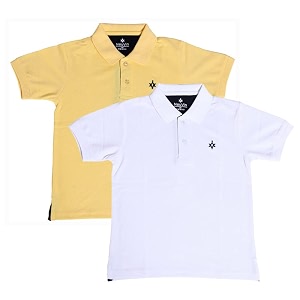 Boys Cotton Matty Polo T-Shirt Combo -
