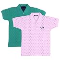 Polo Tshirts for Boys (Pack of 2)