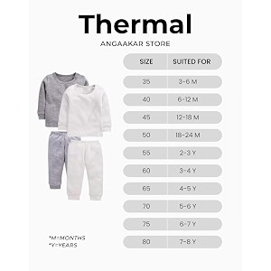 neva angaakar baby thermal bottoms pack of 2  soft amp warm winter wear pants for infants  stretchable body warmer lowers for 0-3 months  grey in age 3 years 4 years regular white