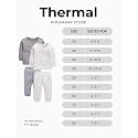 NEVA ANGAAKAR Baby Thermal Bottoms Pack of 2 | Soft & Warm Winter Wear Pants for Infants | Stretchable Body Warmer Lowers for 0-3 Months | Grey (in, Age, 3 Months, 6 Months, Regular, White)