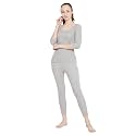 NEVA ESANCIA Women Warm Thermal Wear Set for Winter Top &amp; Bottom Wear