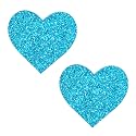 Neva Nude Iridescent Crystal Beamz Nipztix Pasties Nipple Covers for Festivals, Raves, Lingerie and More, Made in USA