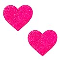 Neva Nude Iridescent Crystal Beamz Nipztix Pasties Nipple Covers for Festivals, Raves, Lingerie and More, Made in USA