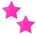 Neva Nude Iridescent Crystal Beamz Nipztix Pasties Nipple Covers for Festivals, Raves, Lingerie and More, Made in USA