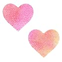 Neva Nude Iridescent Crystal Beamz Nipztix Pasties Nipple Covers for Festivals, Raves, Lingerie and More, Made in USA