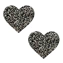 Neva Nude Iridescent Crystal Beamz Nipztix Pasties Nipple Covers for Festivals, Raves, Lingerie and More, Made in USA