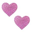 Neva Nude Iridescent Crystal Beamz Nipztix Pasties Nipple Covers for Festivals, Raves, Lingerie and More, Made in USA