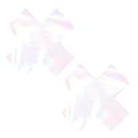 Neva Nude Iridescent Crystal Beamz Nipztix Pasties Nipple Covers for Festivals, Raves, Lingerie and More, Made in USA