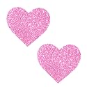 Neva Nude Iridescent Crystal Beamz Nipztix Pasties Nipple Covers for Festivals, Raves, Lingerie and More, Made in USA