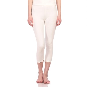 neva women ladies winter thermal lowerlegging its a bottom body warmer in off-white colourit is a 1-pc pack 