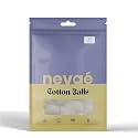 Nevae Soft Cotton Balls | 100% Pure Cotton | Gentle, Absorbent &amp; Skin Safe | For Makeup, Nail Care, Skincare &amp; Baby Hygiene – Pack of 1 (50 Pcs Each)