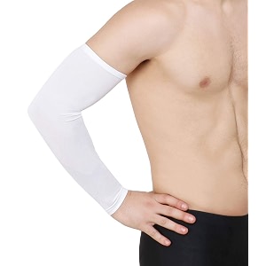 never lose arm sleeves with leather gloves for grip and uv protection for sports amp driving