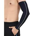 NEVER LOSE Arm Sleeves with UV Protection for Sports &amp; Driving