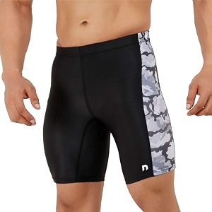 never lose mens compression half tights shorts  athletic fit multi-sports shorts for swimming cycling cricket football badminton gym amp fitness