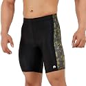 NEVER LOSE Mens Compression Half Tights Shorts – Athletic Fit Multi-Sports Shorts for Swimming, Cycling, Cricket, Football, Badminton, Gym &amp; Fitness