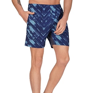 NEVER LOSE Mens 5 inch Swim Trunks