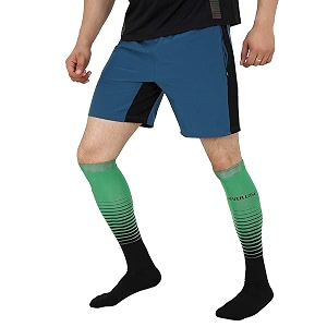 never lose sports running football soccer plain long socks over knee high socks