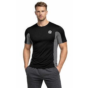 never quit compression top half sleeve plain athletic fit multi sports cycling cricket football badminton gym fitness amp other outdoor inner wear