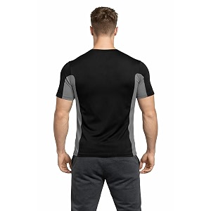 never quit compression top half sleeve plain athletic fit multi sports cycling cricket football badminton gym fitness amp other outdoor inner wear