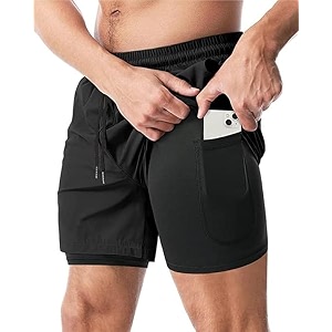 NEVER QUIT Mens 2 in 1 Workout