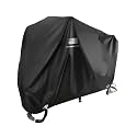 NEVERLAND Motorcycle Cover Waterproof Outdoor All Weather Protection Black