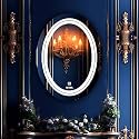 NEVEX 18x24 Inch Oval LED Wall Mirror – Frameless Bathroom Mirror with Smart Touch 3 Light Tones (Cool White, Natural White &amp; Warm White) | Wall Mounted Vanity Mirror for Wash Basin &amp; Home Décor