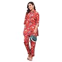 Nevisha Style Printed Cotton Co-ord Set For