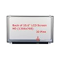 New 15.6" Screen Compatible with Samsung LTN156AT39-H01 fit LTN156AT39-L01 LTN156AT39-P01 HD 1366X768 WXGA Slim Laptop LED LCD Replacement
