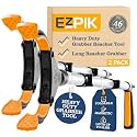 New 2026 EZPIK Pro 46" Foldable Grabber Reacher Tool for Seniors - Grabbers for Elderly Reaching Tool Heavy Duty Pickup Trash Picker Upper Equipment - Claw Grabber Stick for Reaching Aids, 2-Pack