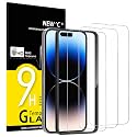 NEW'C for iPhone 14 Pro Screen Protector Easy Installation Tool Included