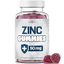 NEW AGE Zinc Gummies - 50mg High Immune Booster Zinc Supplement, Immune Defense, Powerful Natural Antioxidant, Non-GMO - by New Age (60 Count (Pack of 1))