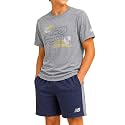 New Balance Boys 2 Piece Athletic Shirt &amp; Basketball Gym Shorts 8-12