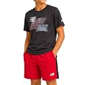 New Balance Boys 2 Piece Athletic Shirt &amp; Basketball Gym Shorts 8-12
