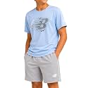 New Balance Boys 2 Piece Athletic Shirt &amp; Basketball Gym Shorts 8-12