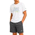 New Balance Boys 2 Piece Athletic Shirt &amp; Basketball Gym Shorts 8-12