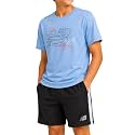 New Balance Boys 2 Piece Athletic Shirt &amp; Basketball Gym Shorts 8-12