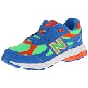 New Balance Kids' 990 V6 Hook and Loop Sneaker
