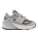 New Balance Kids' 990 V6 Hook and Loop Sneaker