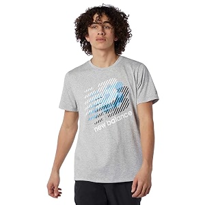 new balance Mens Regular Short Sleeve Top