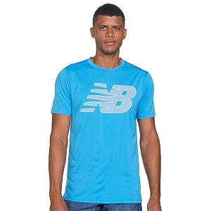 new balance Mens Regular Short Sleeve Top