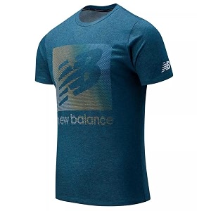 new balance Mens Regular Short Sleeve Top