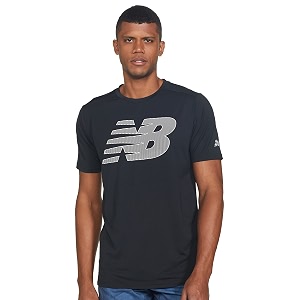 new balance Mens Regular Short Sleeve Top