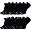 New Balance Unisex Adult Performance Cushioned Low Cut Socks, 6-12 Pairs