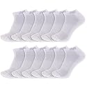 New Balance Unisex Adult Performance Cushioned Low Cut Socks, 6-12 Pairs