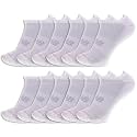 New Balance Unisex Adult Performance Cushioned No Show Socks, 6 & 12 Pairs