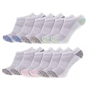 New Balance Unisex Adult Performance Cushioned No Show Socks, 6-12 Pairs